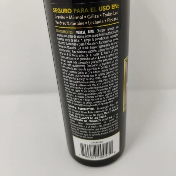 SCI Stone Spray N Seal Sealer 8 oz Spray Bottle Granite Marble Grout Protection - Picture 4 of 7